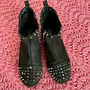 Cape Robbin Black Spiked Boots
